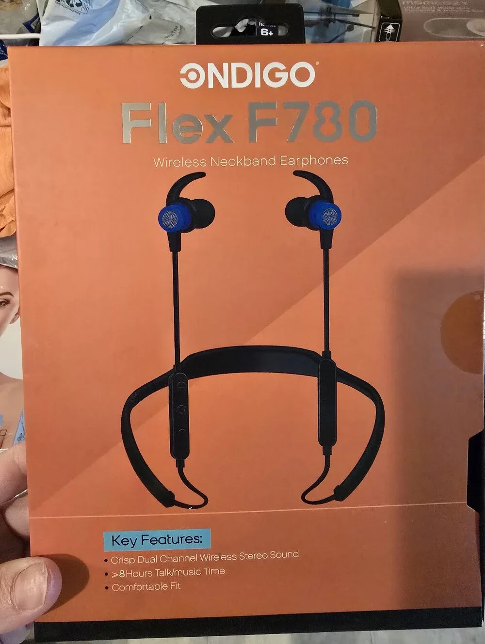 ONDIGO Flex F780 Wireless Neckband Earphones - Blue/Black
